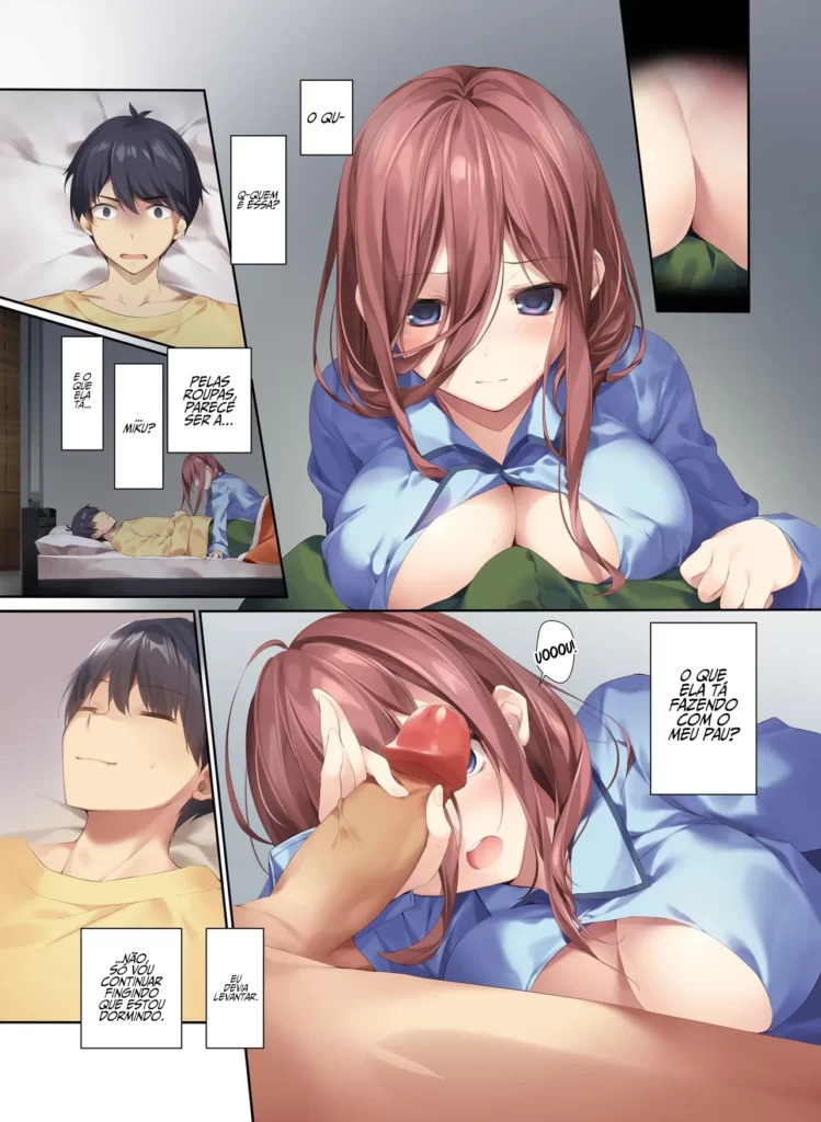 Brasil Hentai - Fodendo a irmã de madrugada