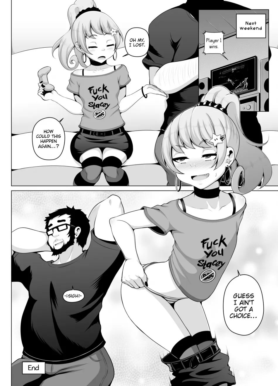 Brother sister porn comics - Fucking the gamer girl's ass